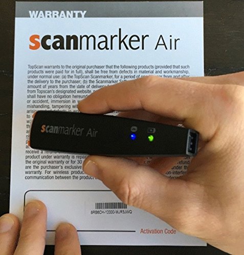 Pen scannr Wireless by TopScan - , text Scanner /reader for Mobile and PC (Mac , iOS , Android , Windows). Scan text directly into your device. 2