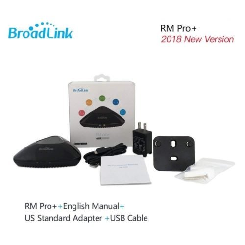 Broadlink 2018 New RM-Mini3 Black Bean Universal Remote Wi-Fi + IR Controller App Control Compatible with Alexa - Support 80,000+ IR Controlled Home D 14