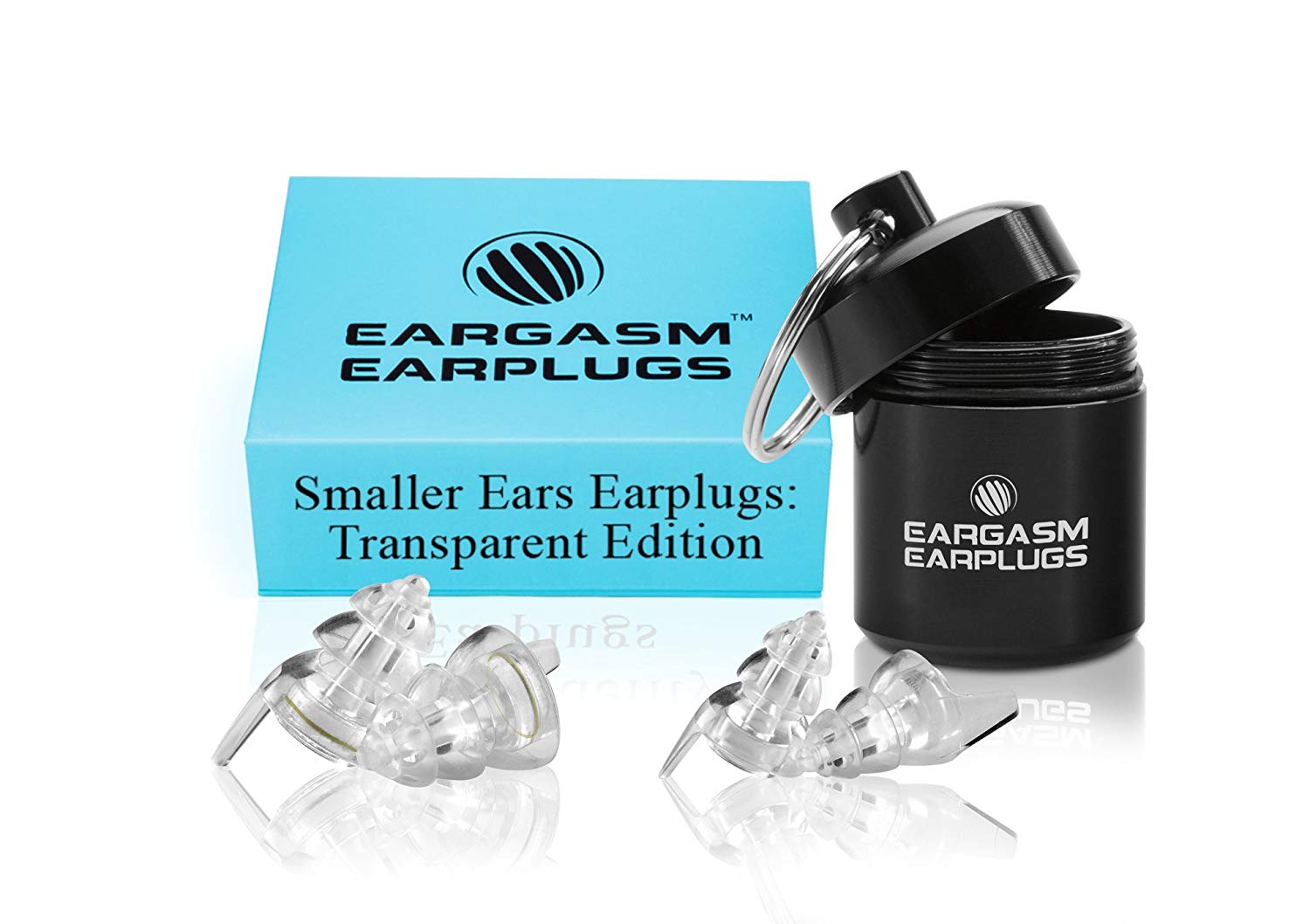 Eargasm Smaller Ears Earplugs For Concerts Musicians Motorcycles Noise Sensitivity Disorders And More! Two Different Sizes Included To Accommodate Sma