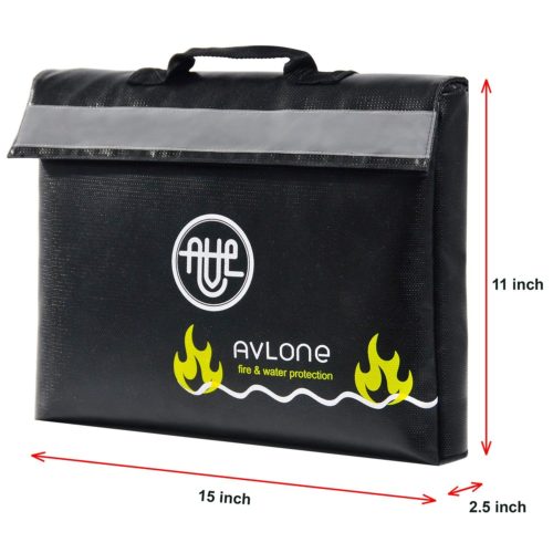 Fireproof and Waterproof Money and Important Documents Bag 11