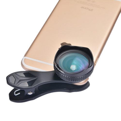 Apexel Optic Pro Lens 18MM HD Wide Angle Smartphone Camera Lens Kit 2X 4