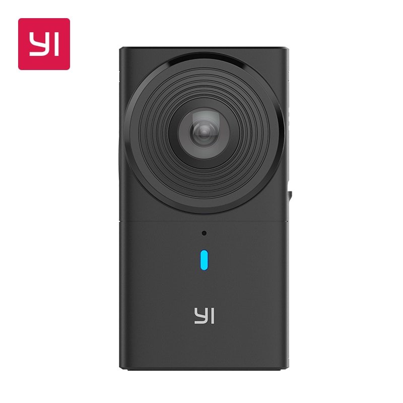 YI 360 VR Camera Dual-Lens 5.7K HI Resolution Panoramic Camera With Electronic Image Stabilisation, 4K In-Camera Stitching