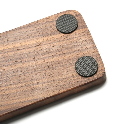 Black Walnutwood Wrist Rest Pad Keyboard Wood Wrist Protection Anti-skid Pad for 60-Key 60% Keyboard 5