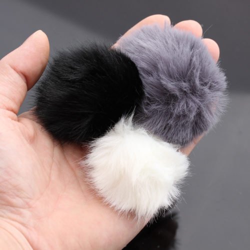 3 Colors Fur Windscreedn Wind Shield Wind Muff for Lapel Lavalier Microphone Mic 2