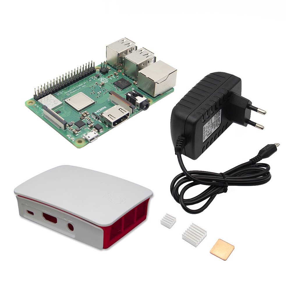 power pi raspberry 4 adapter 3A Heatsink 4 5V 1 Adapter Model  Power In  B Plug 3 ABS Raspberry (Plus)  Pi  EU Case   Kit