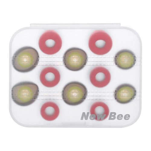 New Bee 3 Pairs of Rebound Memory Foam Tips 3 Pairs of Silicone Earbuds for Earphone Headphone 9