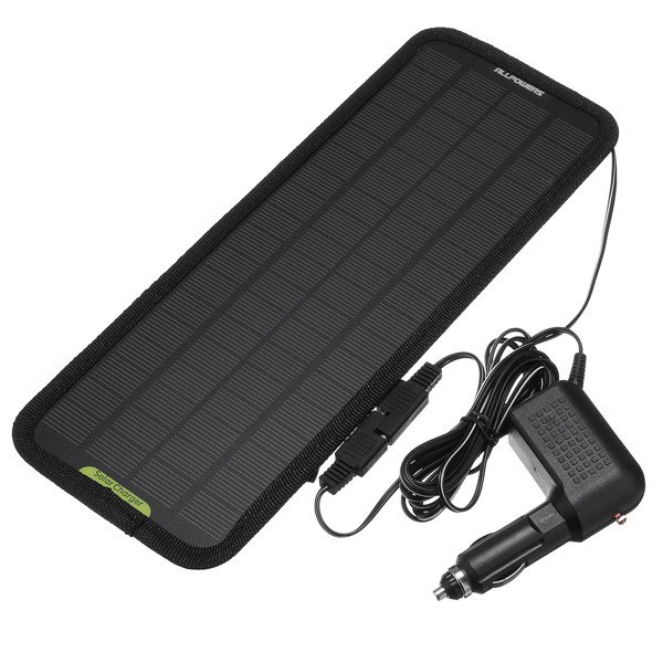 12V 4.5W Portable Car Solar Panel Battery Power Backup Charger For Car Boat