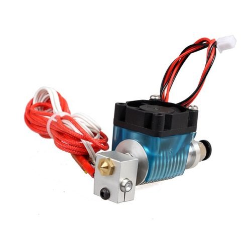 Geekcreit® 0.3mm Metal 3D Printer Extrusion Head Extruder Nozzle With Fan 4