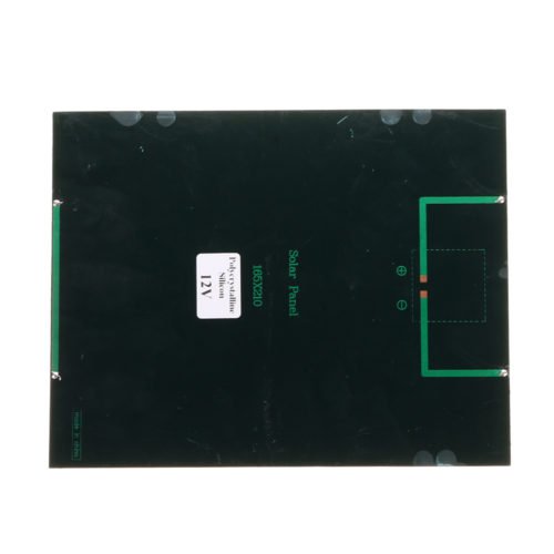 12V 5.2W 165*210mm Mini Polycrystalline Solar Panel Epoxy Board 7