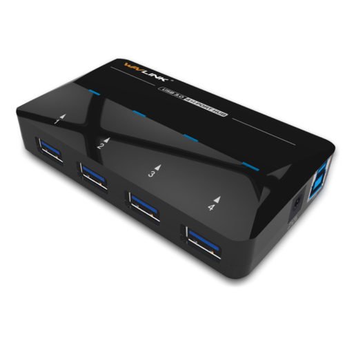 Wavlink WL-UH3042P1 High Speed 4-Port USB3.0 Hub with One Quick Charging Port 2