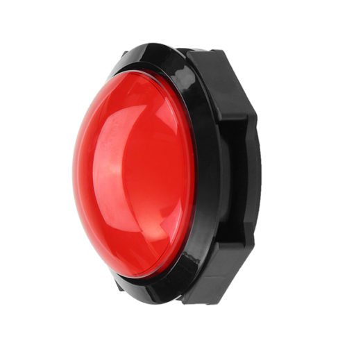 100MM 10CM LED Green Red Blue Yellow White Round Push Button for Arcade Game Console Controller DIY 4