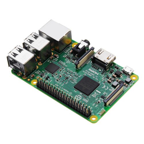 Raspberry Pi 3 Model B ARM Cortex-A53 CPU 1.2GHz 64-Bit Quad-Core 1GB RAM 10 Times B+ 5