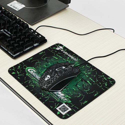 LED Backlit Gaming Keyboard+2400DPI Mouse Sets+Mouse Pad USB Wired Keyboard Set 11