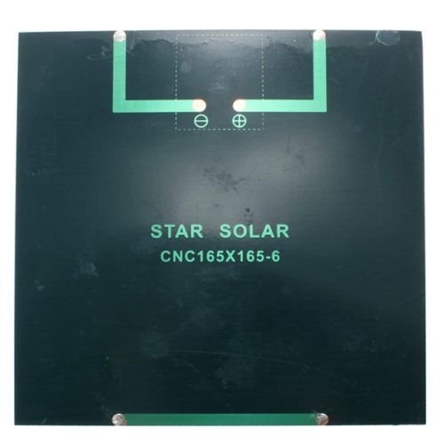 6V 4.5W 520mAh Monocrystalline Mini Epoxy Solar Panel Photovoltaic Panel 7