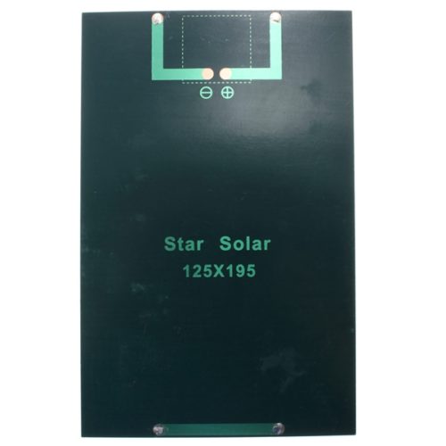 9V 3W Monocrystalline Mini Solar Panel Photovoltaic Panel 6