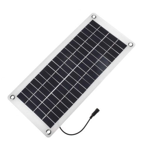 15w 12V/5V Output Semi-Soft Polycrystalline Solar Panel with Wires 2