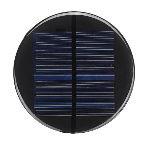Φ80MM 6V 2W Round Style Polycrystalline Solar Panel Epoxy Board 6