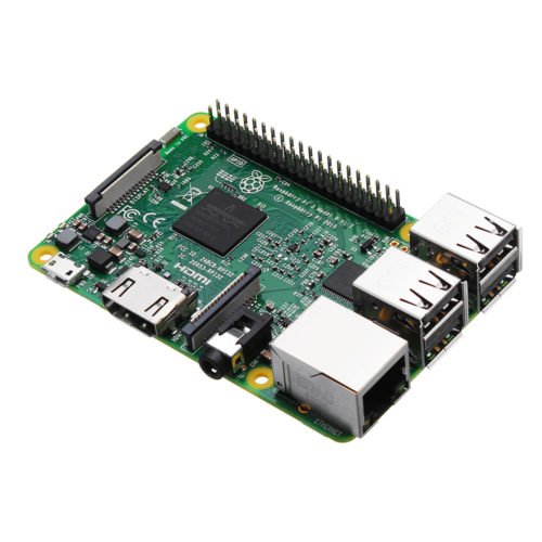 Raspberry Pi 3 Model B ARM Cortex-A53 CPU 1.2GHz 64-Bit Quad-Core 1GB RAM 10 Times B+ 7