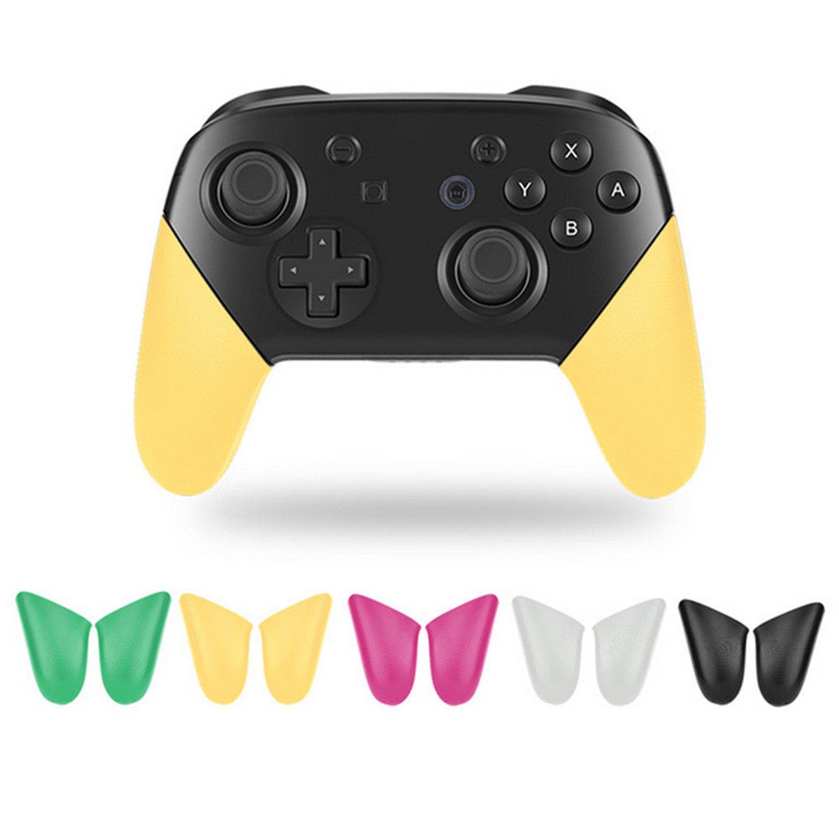 Replacement Grip Handle Protection Solid Shell Skidproof Holder For Nintendo Switch Pro Gamepad Controller