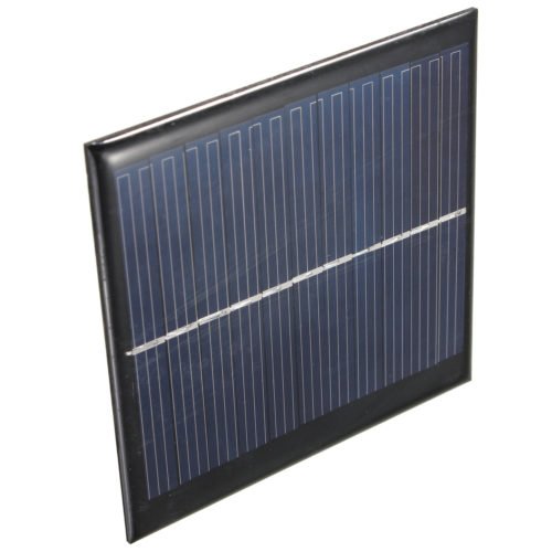 5Pcs 5.5V 1W 180mA Polycrystalline 95mm x 95mm Mini Solar Panel Photovoltaic Panel 4