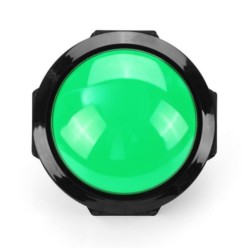 100MM 10CM LED Green Red Blue Yellow White Round Push Button for Arcade Game Console Controller DIY 12