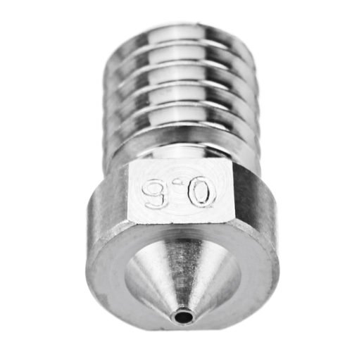 0.3mm/0.4mm/0.6mm/0.8mm/1.0mm Titanium Alloy M6 Thread Nozzle for 3D Printer 9