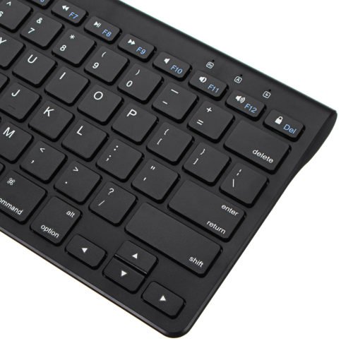 JP139 78 Key Ultra Thin Bluetooth Wireless Keyboard with Retracable Tablet Support 8