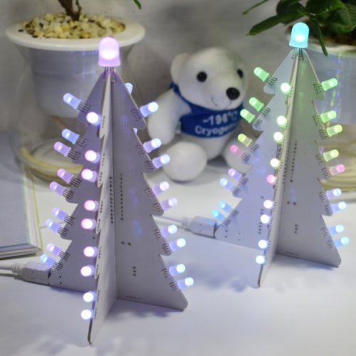 Geekcreit® DIY Light Control Full Color LED Big Size Christmas Tree Tower Kit 2