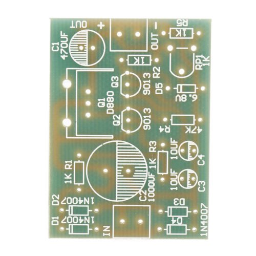 3Pcs DIY D880 Transistor Series Power Supply Regulator Module Board Kit 2