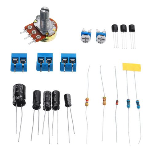 5pcs DIY OTL Discrete Component Power Amplifier Kit Electronic Production Kit 3
