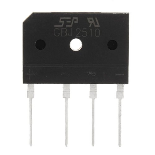 10pcs 25A 1000V Diode Rectifier Bridge GBJ2510 Power Electronic Components For DIY Projects 6