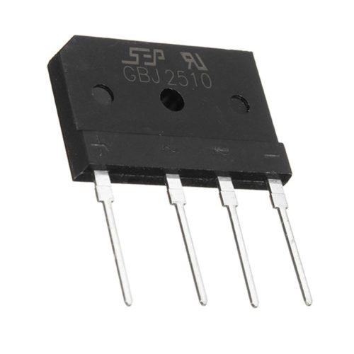 10pcs 25A 1000V Diode Rectifier Bridge GBJ2510 Power Electronic Components For DIY Projects 3