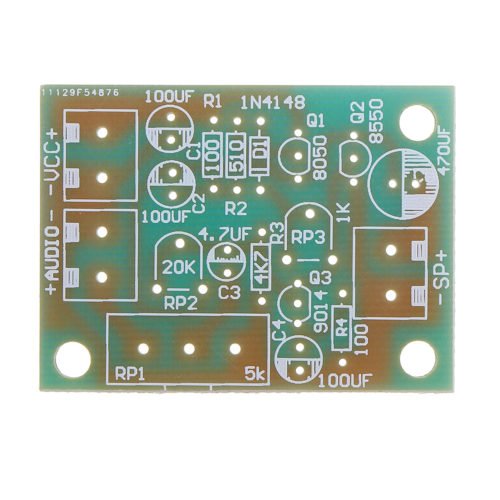 5pcs DIY OTL Discrete Component Power Amplifier Kit Electronic Production Kit 4