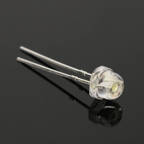 500pcs F5 5mm White Bright Diode Straw Hat Super Light LED Assortment Kit 4