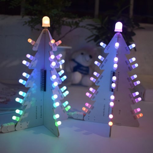 Geekcreit® DIY Light Control Full Color LED Big Size Christmas Tree Tower Kit 4