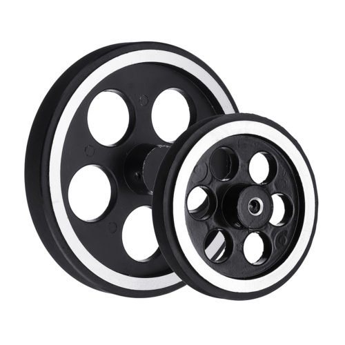 95mm/65mm Aluminum Alloy Frame Wheel + 12v DC Motor with Cable DIY Kit for Smart Chasssis Car Part 3