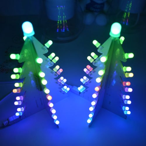 Geekcreit® DIY Light Control Full Color LED Big Size Christmas Tree Tower Kit 5