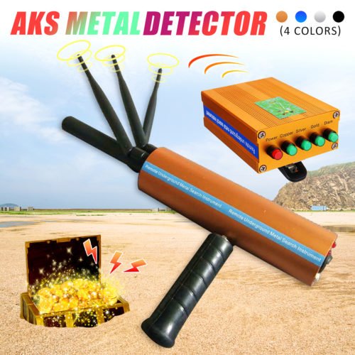 Deep AKS Metal Detector Sensitive Searching Gold Gems Long Range Diamond Finder 6