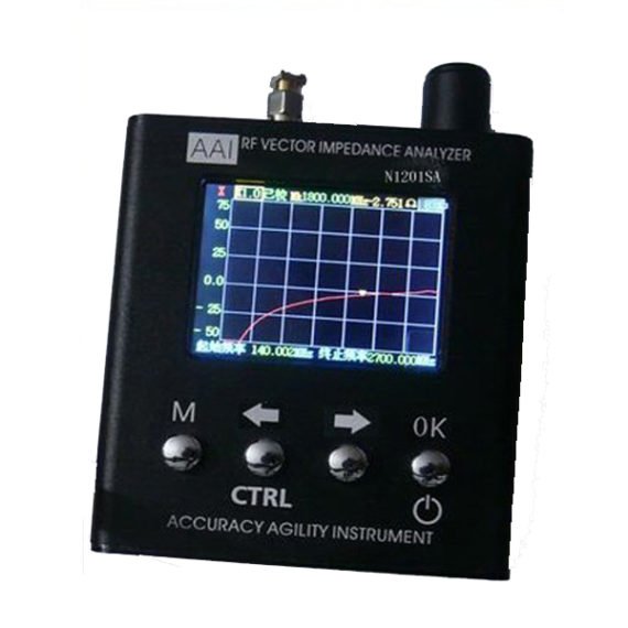 N1201sa Uv Rf Vector Impedance Ant Swr Antenna Analyzer Meter Tester 140mhz 2 7ghz Dr Techlove