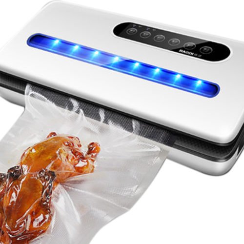 Full-automatic Electric Vacuum Sealing Machine Dry and Wet Vacuum Packaging Machine Vacuum Commercial and Household Food Sealers 220-240V 6