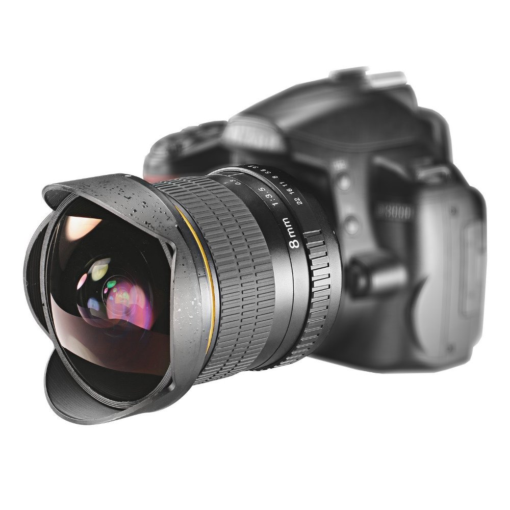Wide Angle Fisheye Lens For Canon For Nikon DSLR Camera