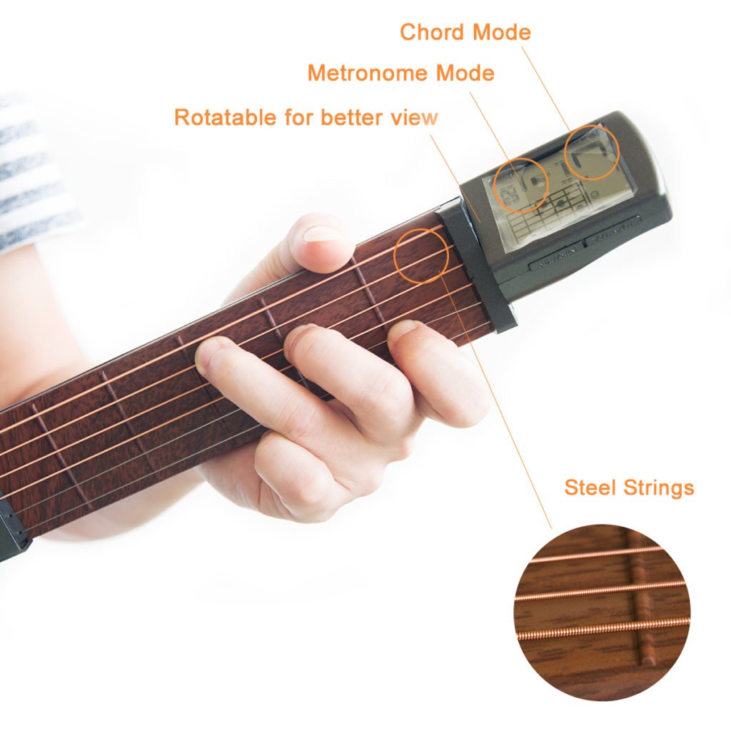 SOLO SCT-80 Portable Chord Trainer Pocket Guitar Practice Tool For ...