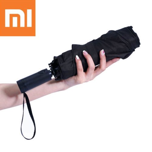 Xiaomi WD1 1-2 People 3 Folding Automatic Umbrella UPF50+ Windproof Waterproof UV Parasol Sunscreen Sunshade 2