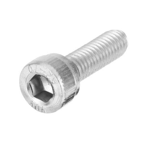 Suleve™ M3SH5 50Pcs M3 Stainless Steel Hex Socket Cap Head Screws Bolts 4-20mm Optional Length 6