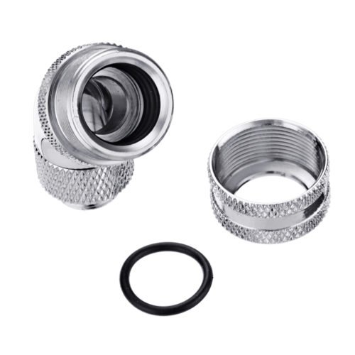 G1/4 Thread 45 Degree Water Cool Fittings PC Water Cooling Joints for 10*14mm Rigid Tube 4