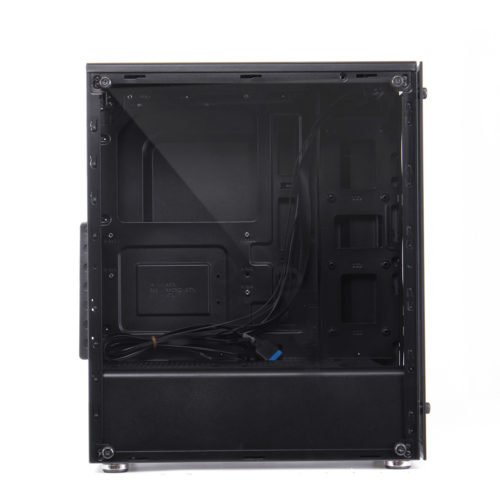 Coolmoon 397*197*423mm Transparent Side Panel ATX Desktop PC Computer Case 6