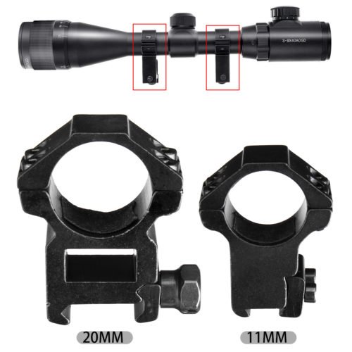 3-9X40 Tactical Riflescope Optic Sniper Deer Rifles Scope Hunting Scopes Tools Kit 2