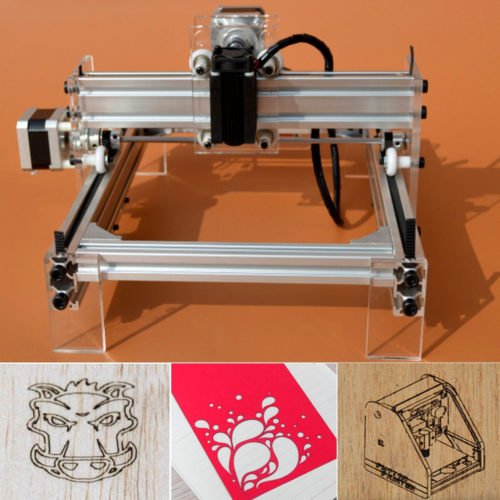 500MW Min Laser Engraving Machine DIY kit Desktop Laser Cutting 200X170mm Engraving Area 4