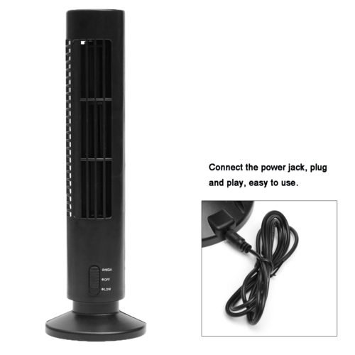 5V 2.5W Mini Portable USB Cooling Air Conditioner Purifier Tower Bladeless Desk Fan 5