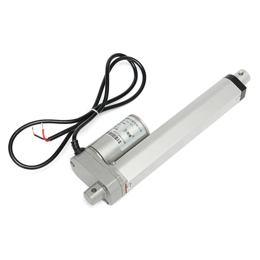 DC 12V 200N 50-300mm Stroke Tubular Motor Linear Actuator Motor - Dr ...